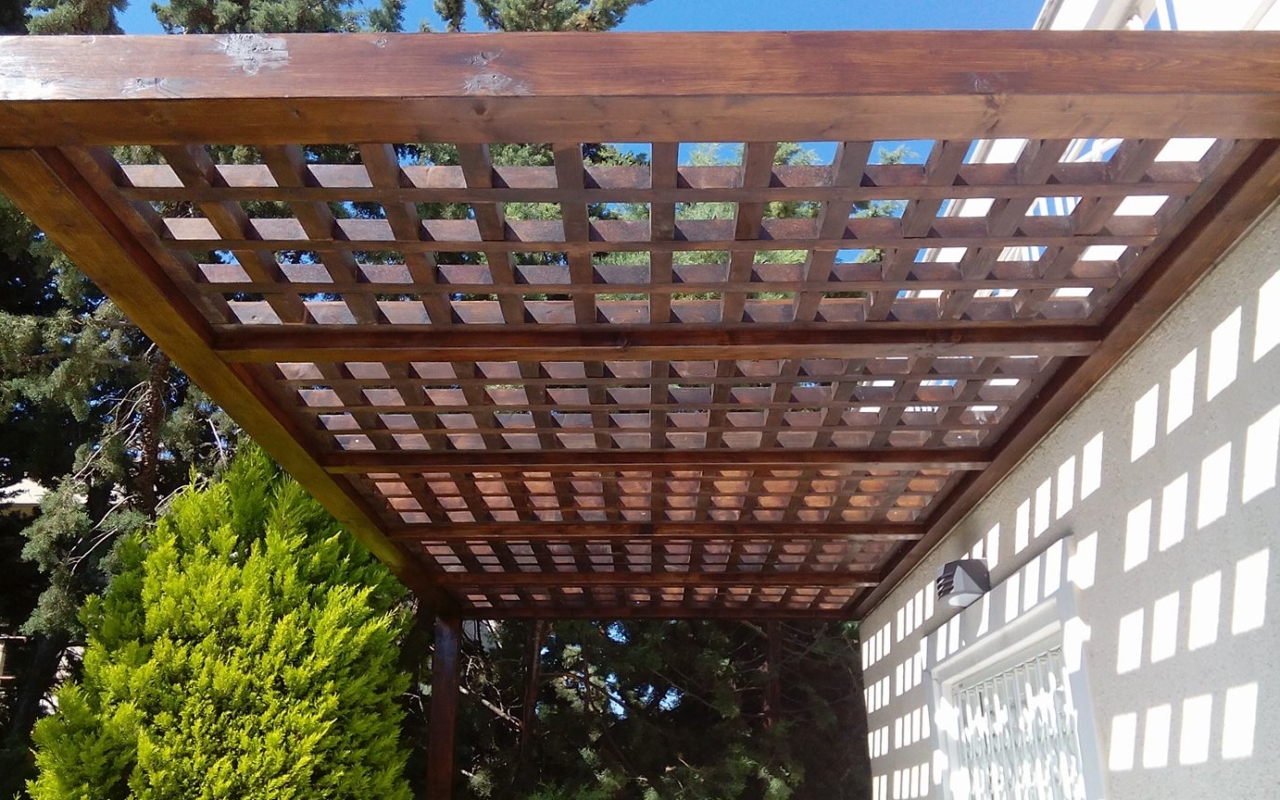 Πέργκολες ξύλινες